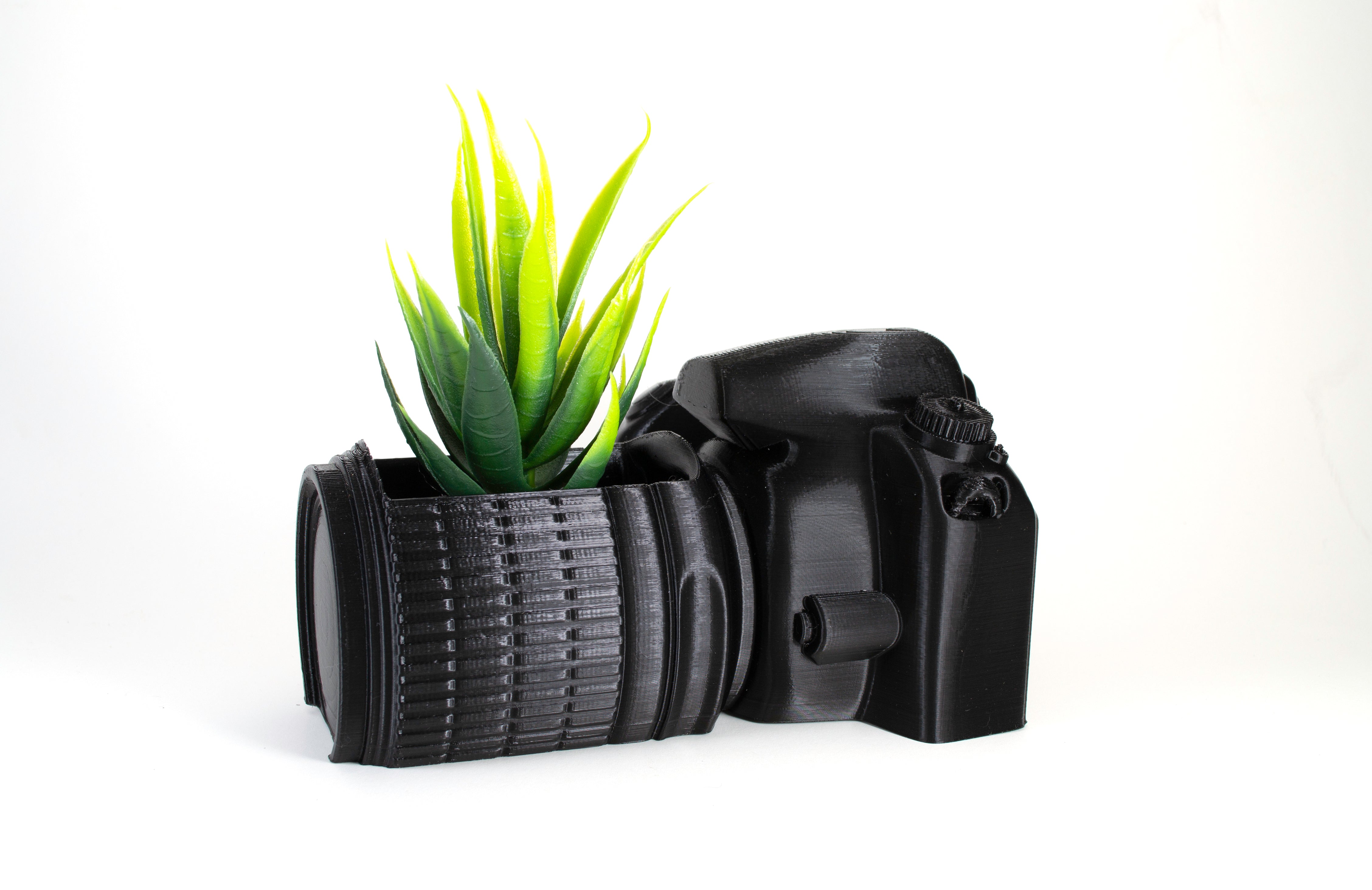 plant pot camera Camera Planter 5.5" / Glow-in-the-dark