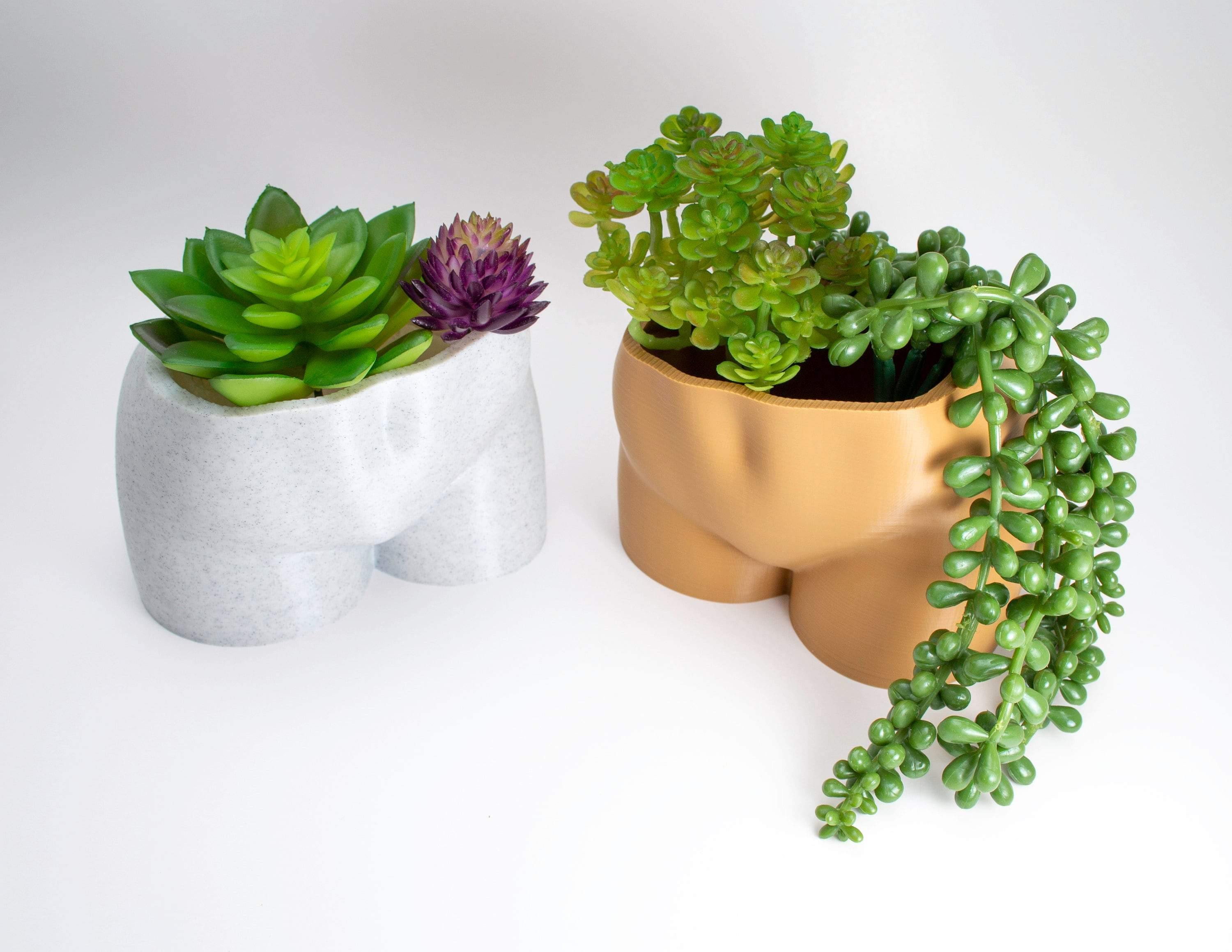 booty pot plant Butt Pot Planter
